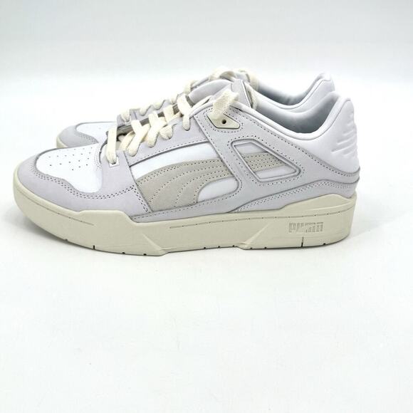 Puma Men's Trainers Slipstream INVDR Lux White Marshmallow Size 11.5 Skate Sneak - Picture 2 of 10